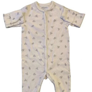 Ralph Lauren Classic Bear Footed Sleeper Coverall Onesie 6M